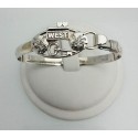 RAKWSAND6MBSS Sterling Silver Key West with Sanddollar Bangle